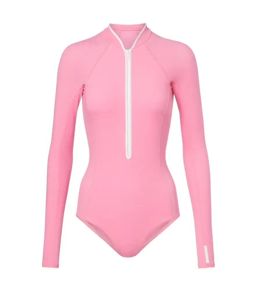 Hunza G Tyra rashguard swimsuit