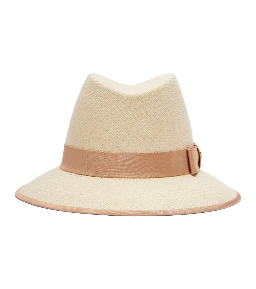Valentino VLogo straw Panama hat