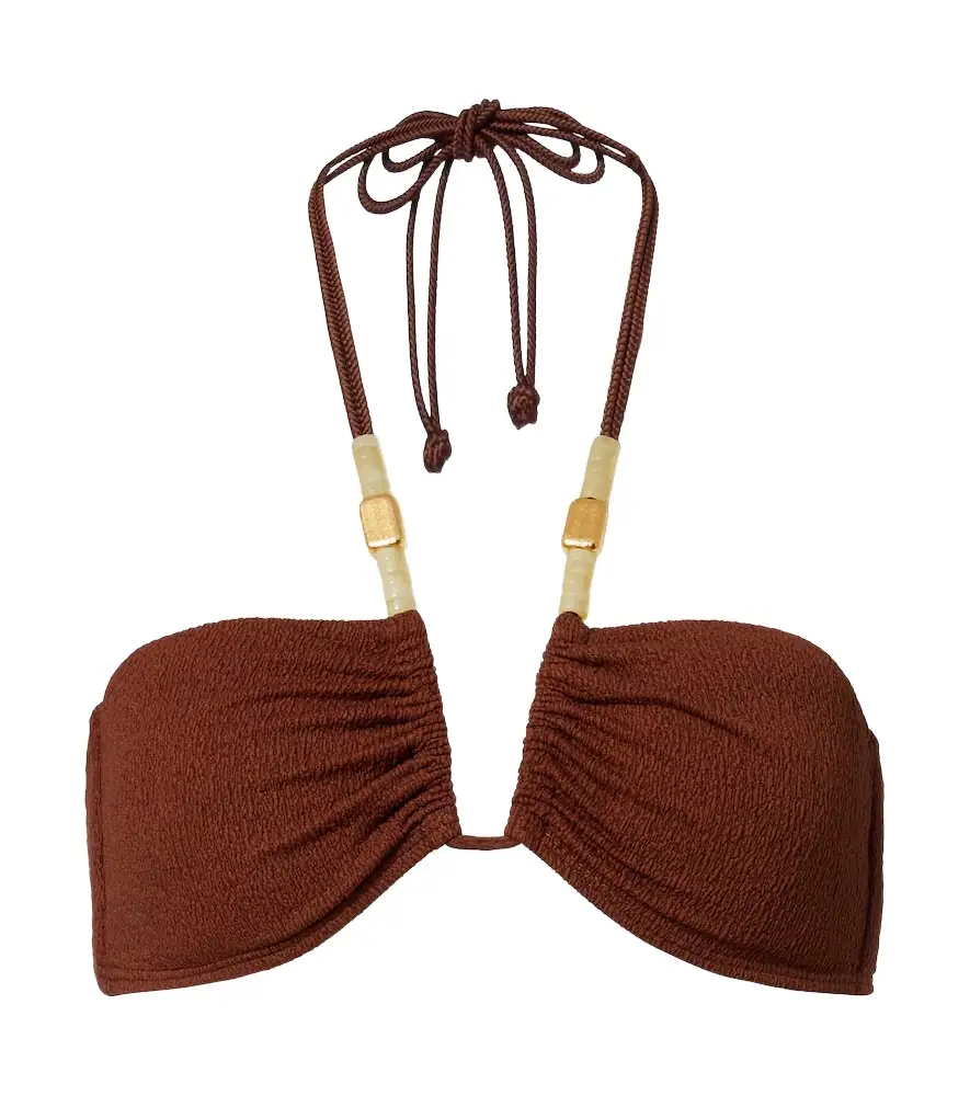 ViX Paula Hermanny Harper Carol beaded bikini top