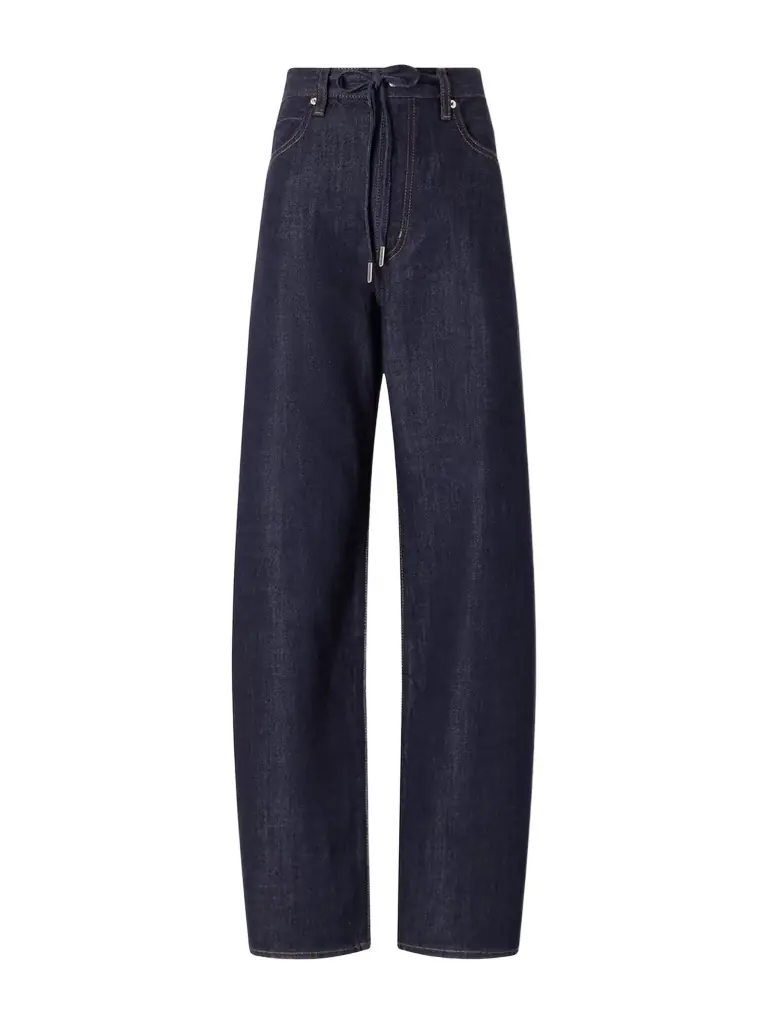Frame The Off Duty High-rise Barrel-leg Jeans