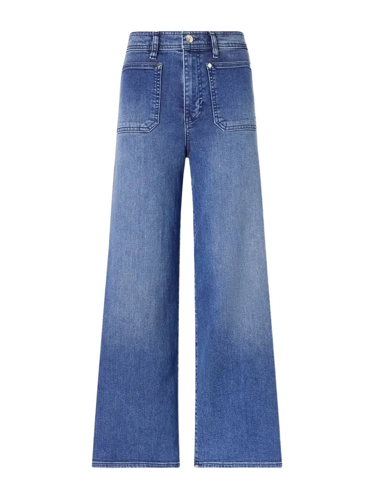 Frame Le Slim Palazzo High-rise Wide-leg Jeans