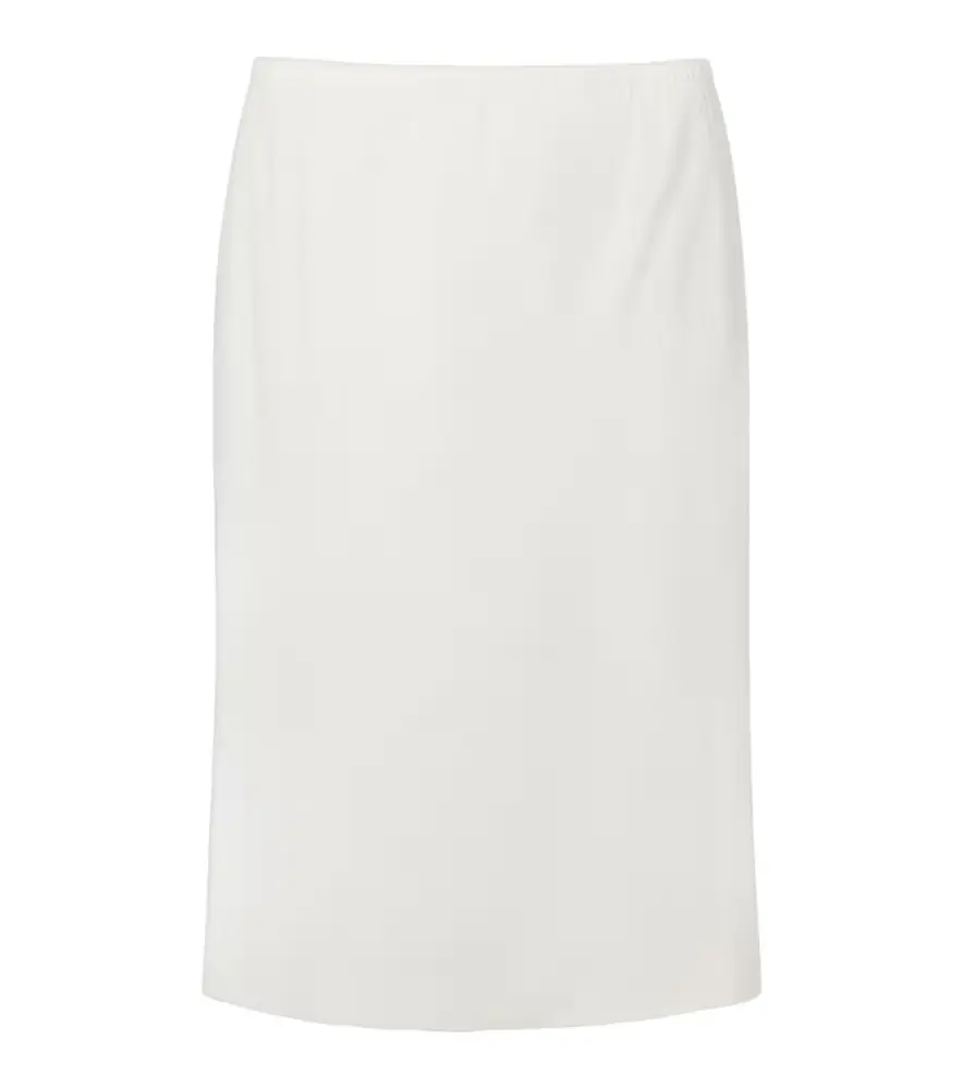 The Row Ivera silk-blend chiffon midi skirt