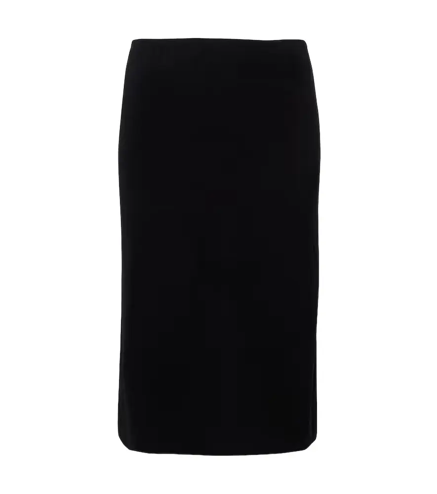 The Row Ivera silk-blend chiffon slip skirt