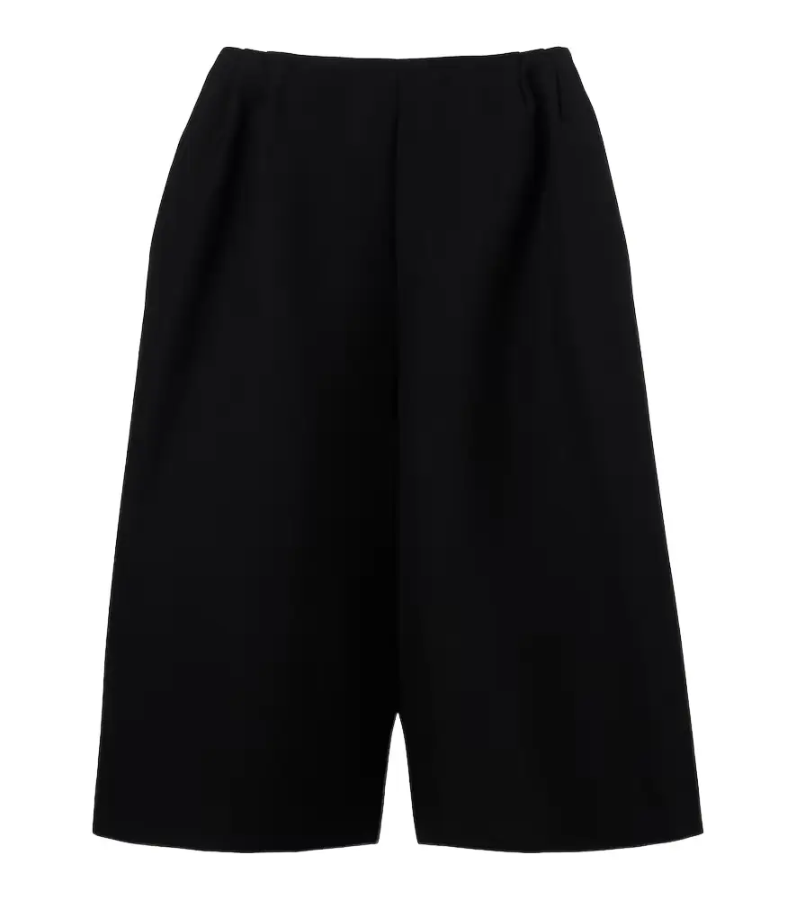 The Row Fauna virgin wool Bermuda shorts