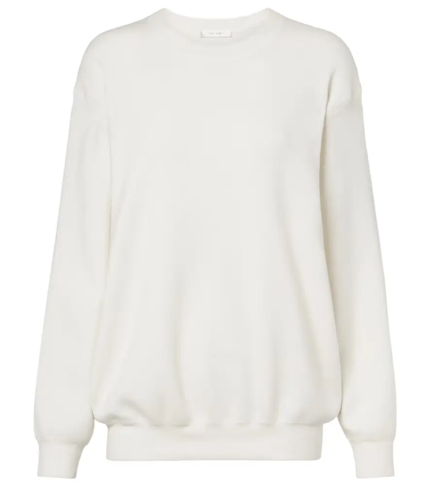The Row Ottilie cotton and silk sweater