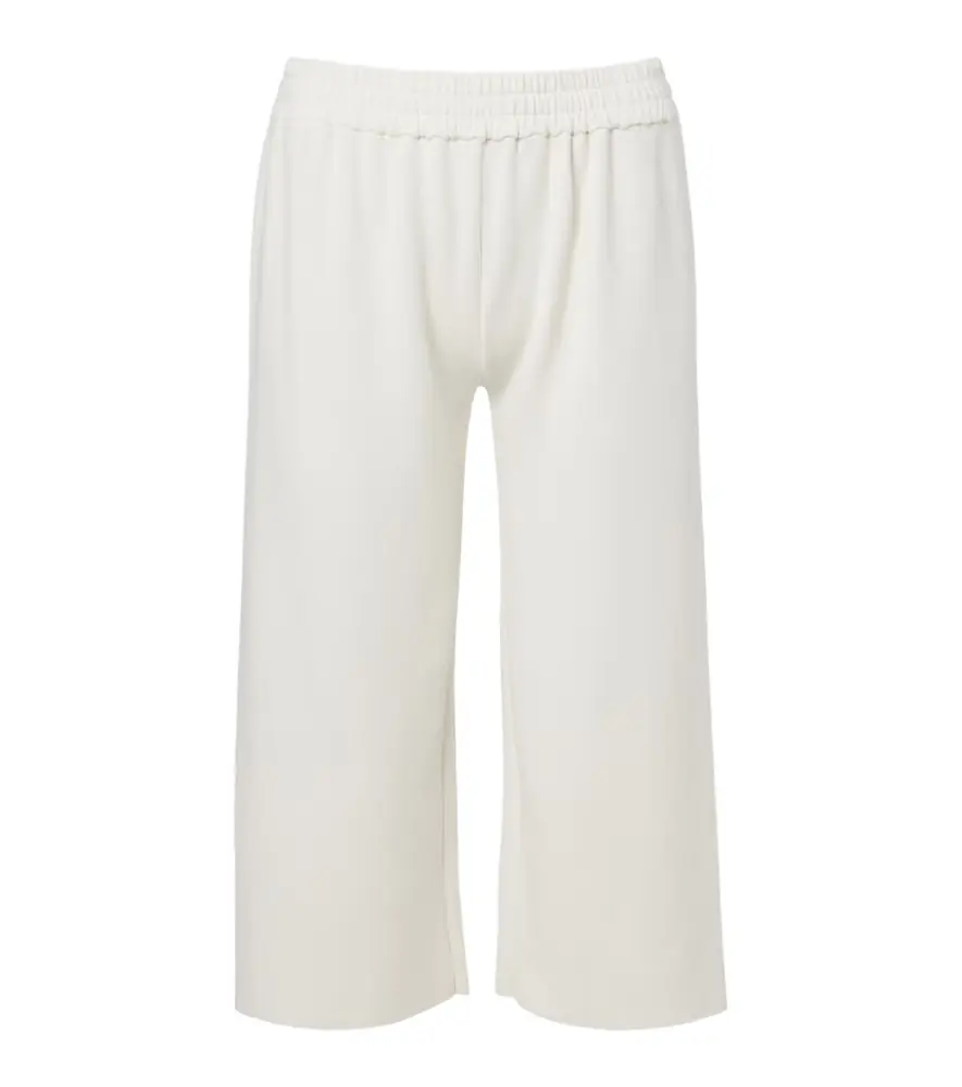 The Row Ozias cotton and silk cropped sweatpants