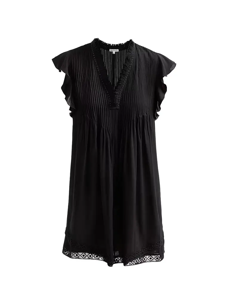 mini dresses pics Ebony Off the Shoulder Mini Dress | Sweetheart Neckline Mini Dress main image 0