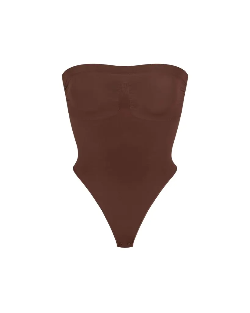 SKIMS Seamless Sculpt Strapless Thong Bodysuit
