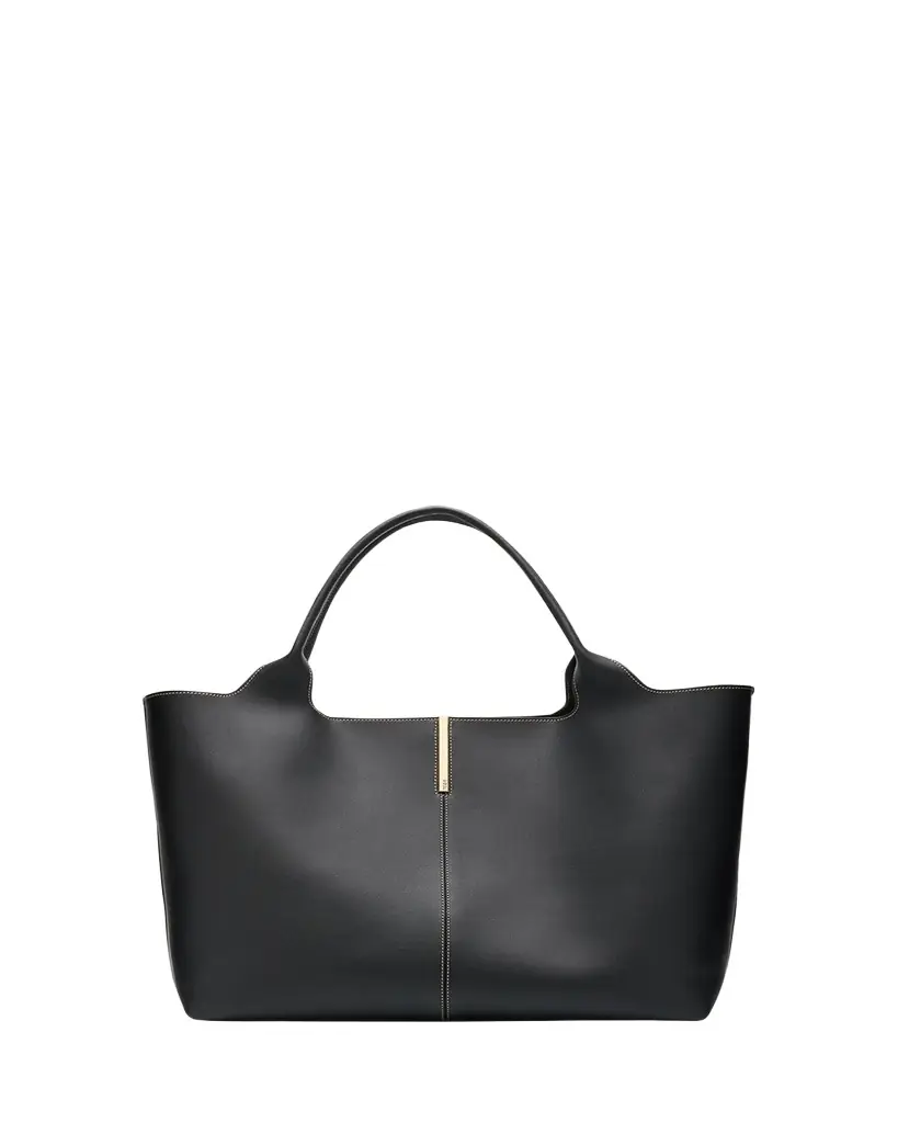 Tod's Medium Leather Tote Shopping Bag