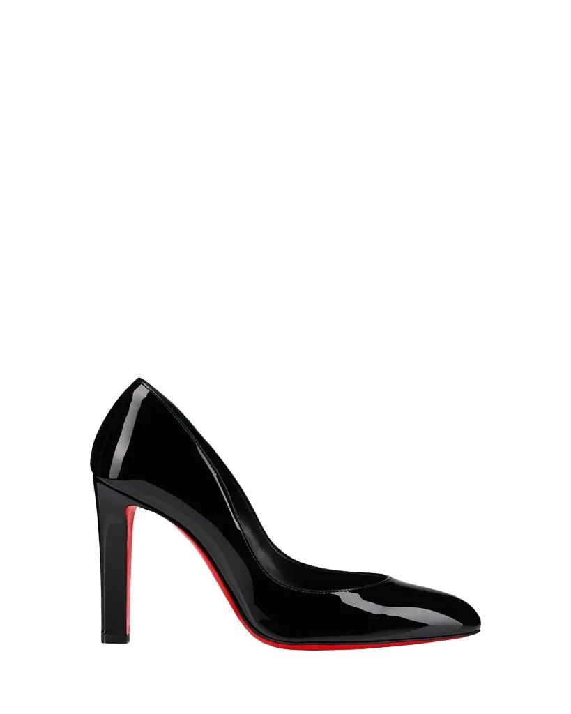 Christian Louboutin 100mm Fannylove Patent Leather Pumps