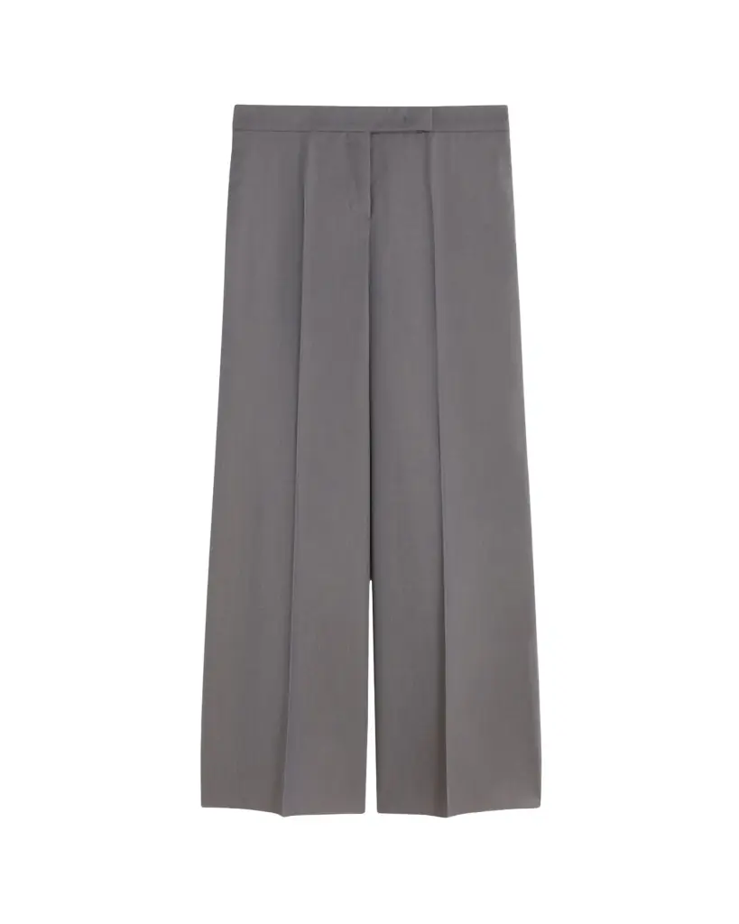 Max Mara Serio Virgin Wool Wide-Leg Pants