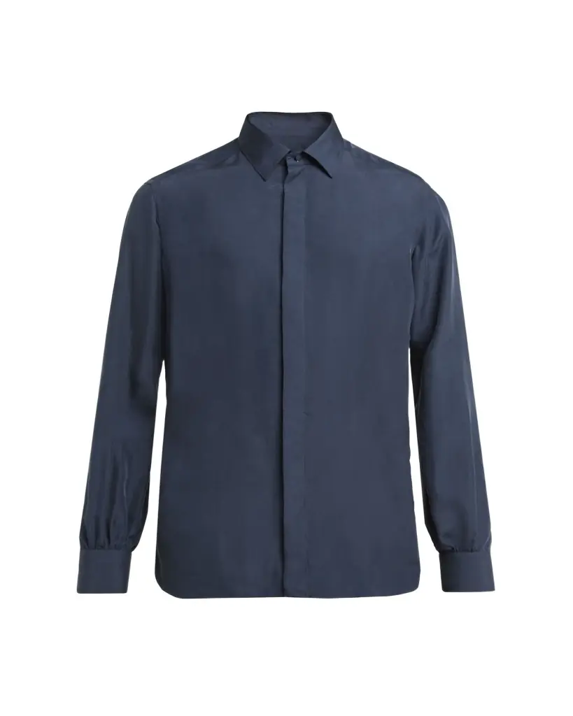 TOM FORD Men's Lyocell Enzyme-Wash Button-Down Shirt