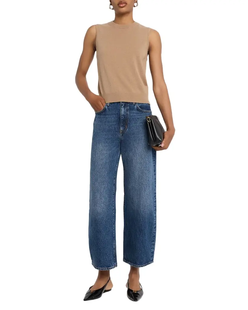 FRAME The Bow Crop Jeans