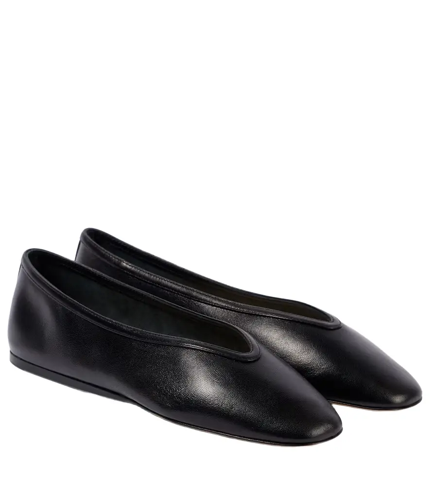 Le Monde Beryl Le Monde Béryl Luna leather ballet flats
