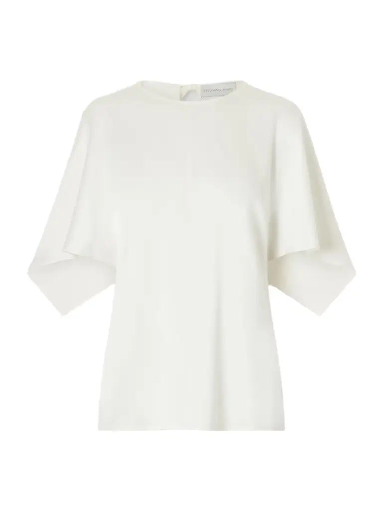 Stella McCartney Open-back Satin Blouse