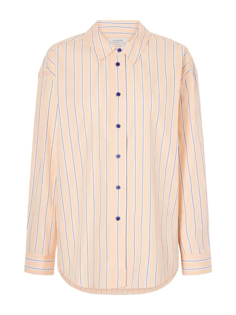 La Ligne Striped Cotton-poplin Shirt