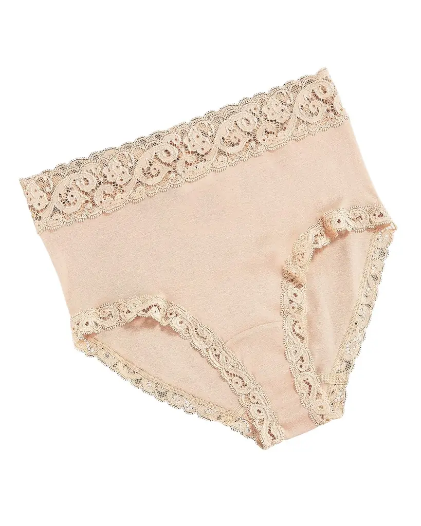 Hanro Moments Lace-Trim Full Brief - Women's Lingerie