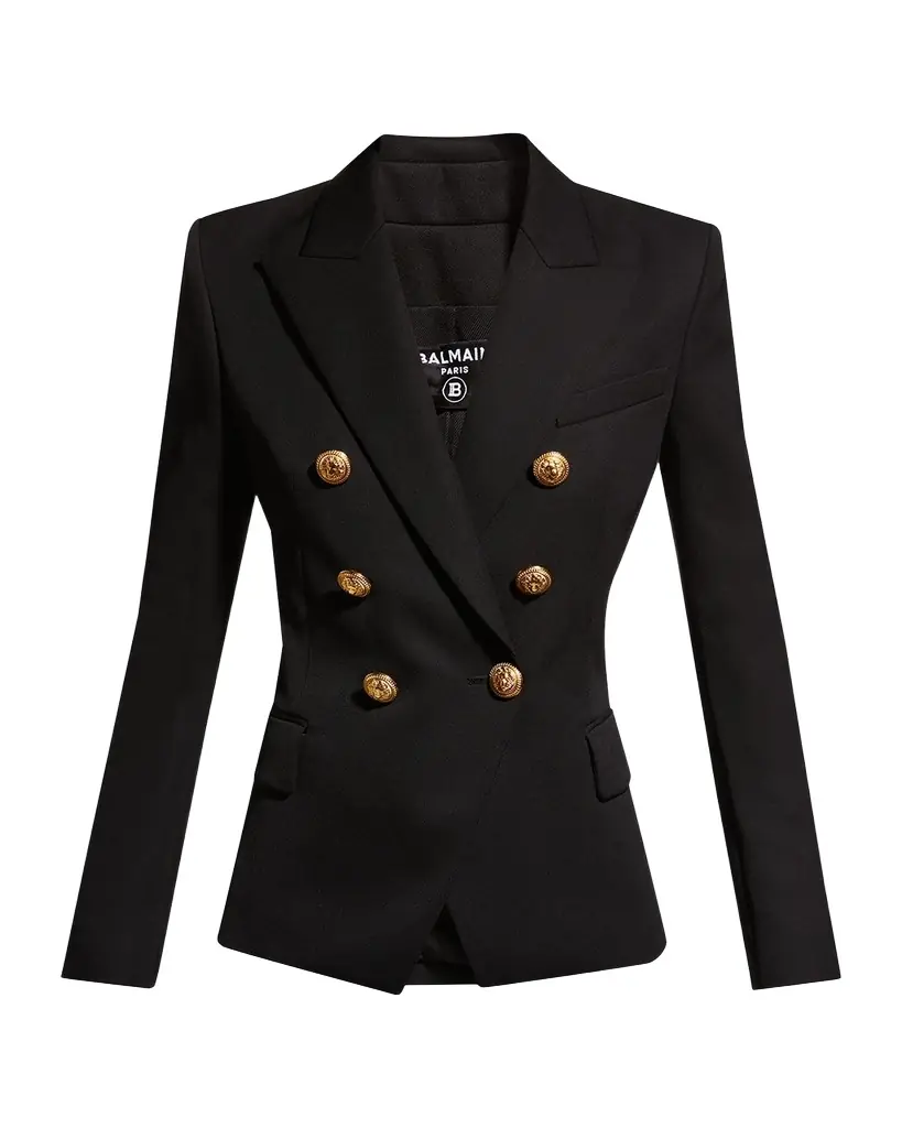 Balmain Classic Double-Breasted Blazer