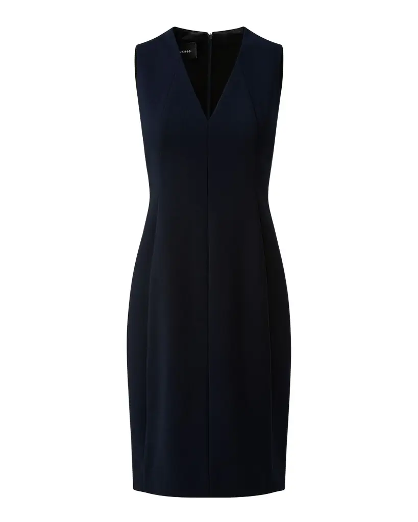 Akris Sleeveless V-Neck Dress
