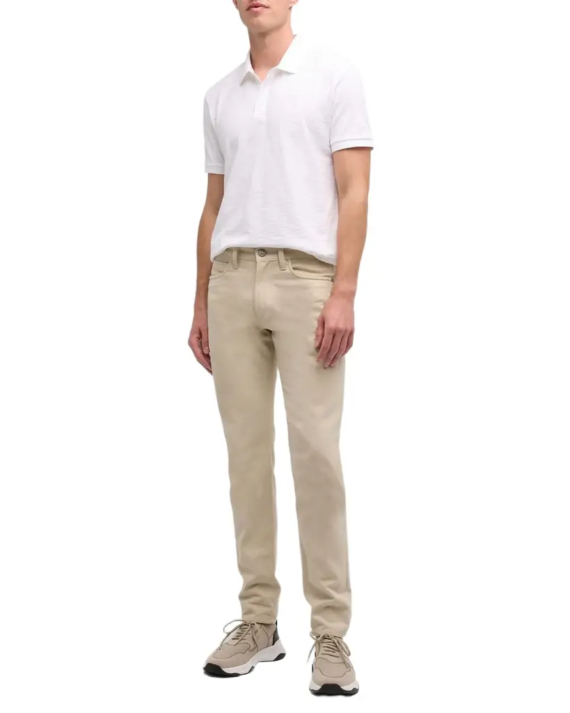 Vince Classic Slub Cotton Polo Shirt