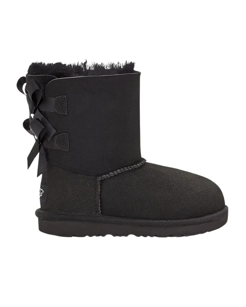 UGG Girl 's Bailey Bow II Crisscross Ribbon Suede Boots, Kids
