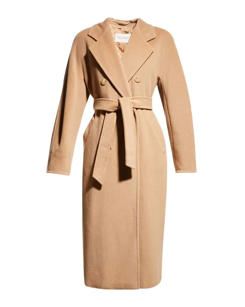 Max Mara Wool-Cashmere Double-Breasted Madame Coat