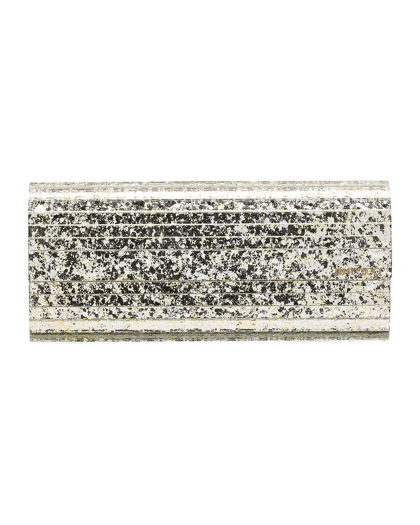 Jimmy Choo Sweetie Glitter Clutch Bag
