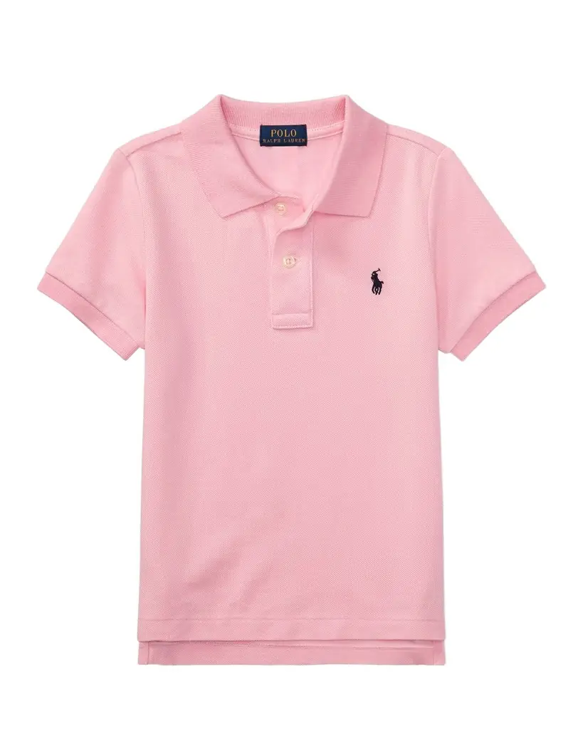 Polo Ralph Lauren Boy 's Short-Sleeve Logo Embroidery Polo Shirt, Size 2-7