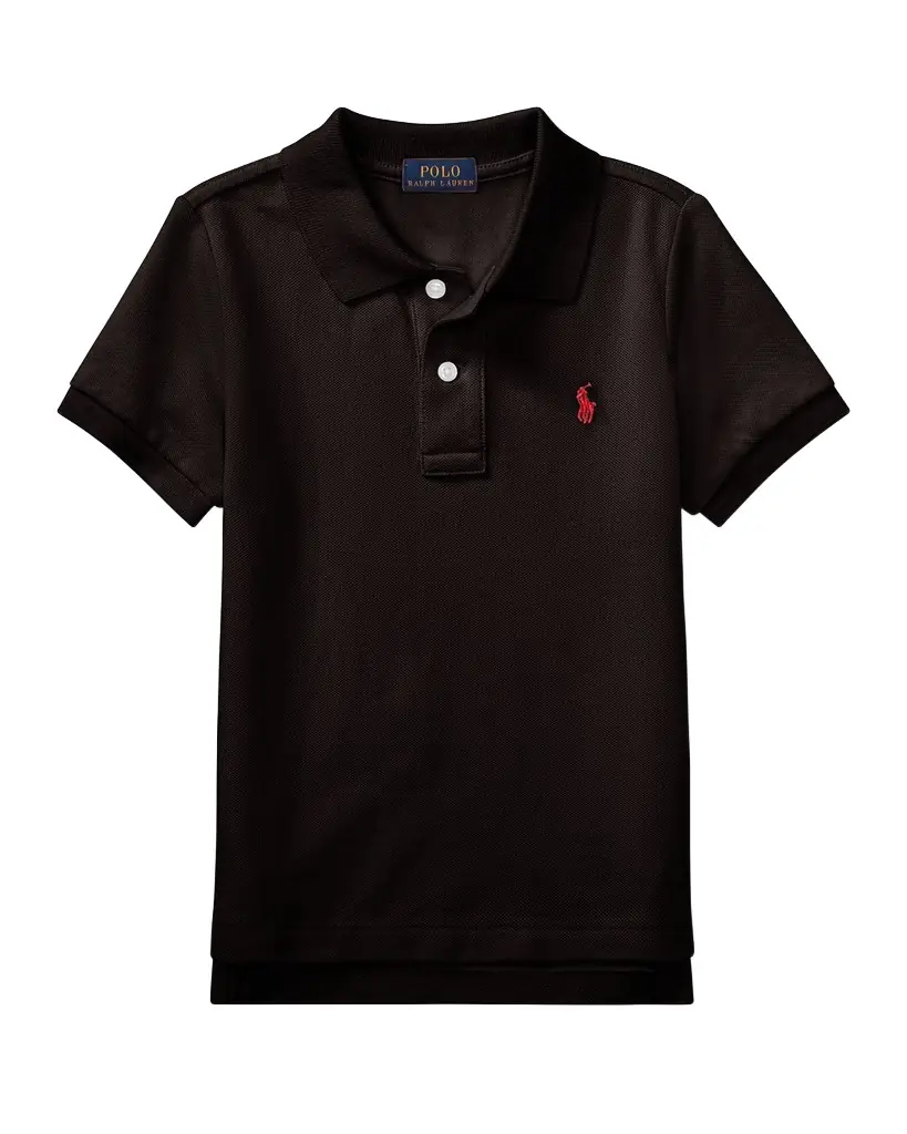 Ralph Lauren Childrenswear Boy 's Short-Sleeve Logo Embroidery Polo Shirt - Women's Clothing