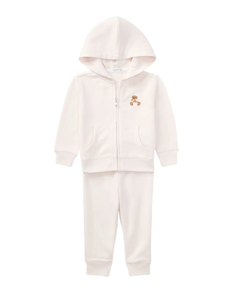 Polo Ralph Lauren Atlantic French Terry Jogger Set, Size 3-24 Months