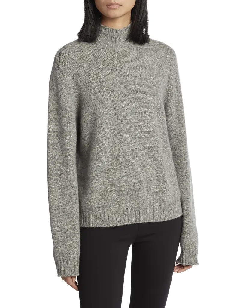 THE ROW Kensington High-Neck Cashmere Sweater