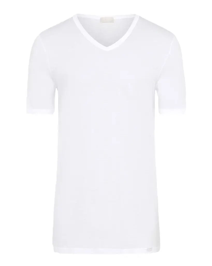 Hanro Men's Ultralight Cotton V-Neck T-Shirt