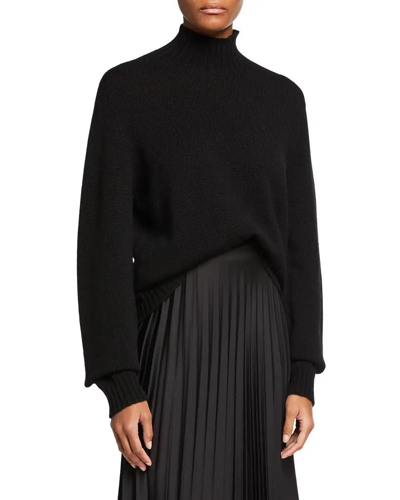 THE ROW Kensington High-Neck Cashmere Sweater - Women's Clothing