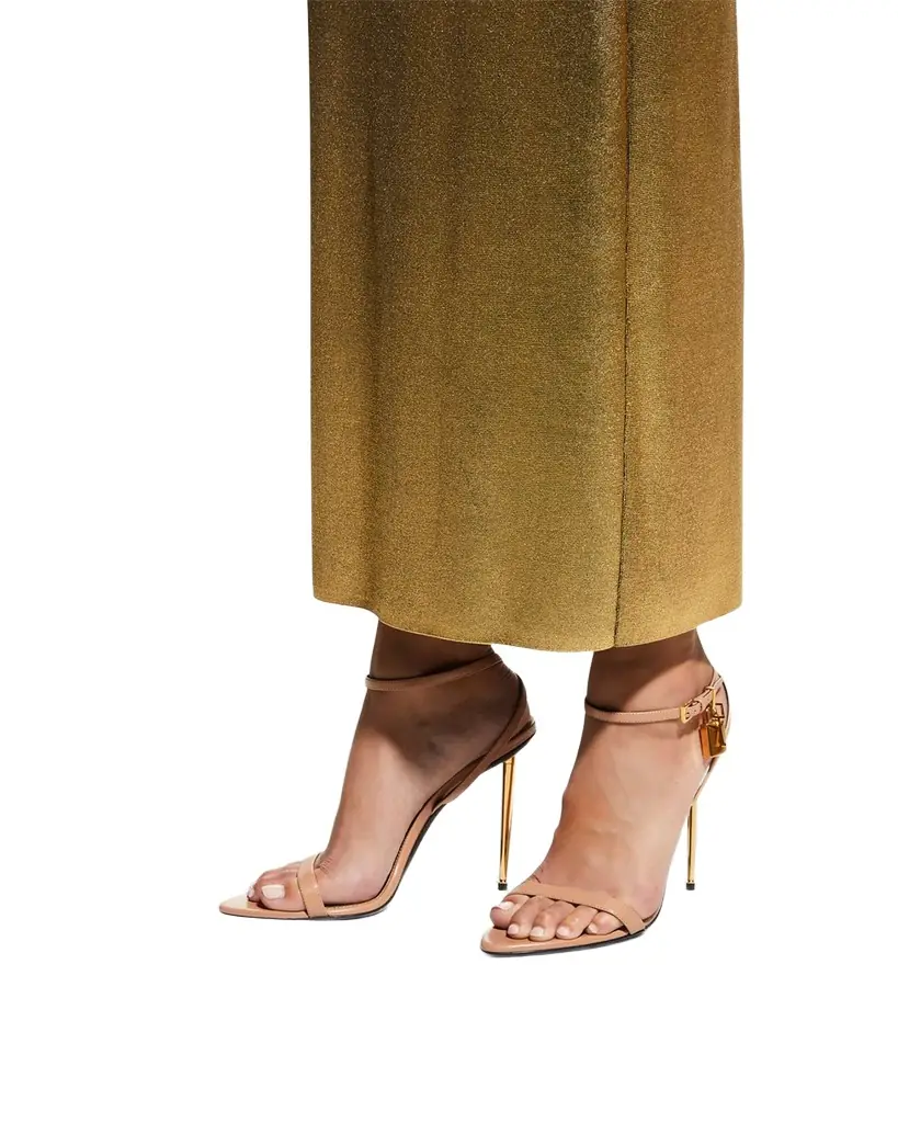TOM FORD Lock Stiletto Sandals