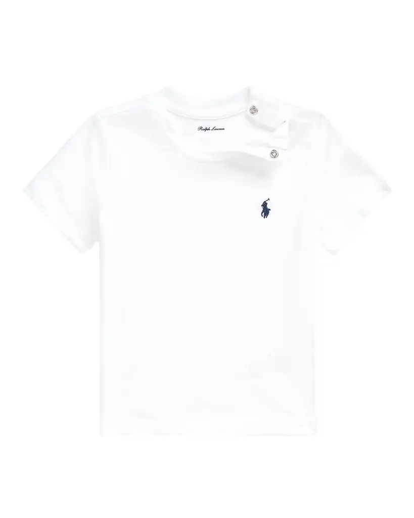 Polo Ralph Lauren Boy 's Cotton Jersey Crewneck Tee, Size 3-24M