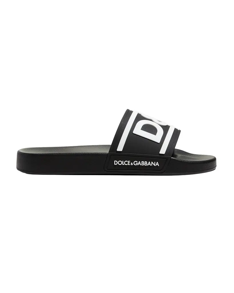 Dolce & Gabbana Men 's Logo Pool Slides