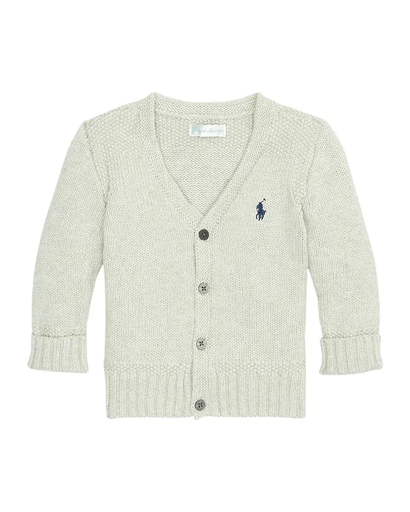 Polo Ralph Lauren Boy 's Cotton Cardigan, Size 3M-24M