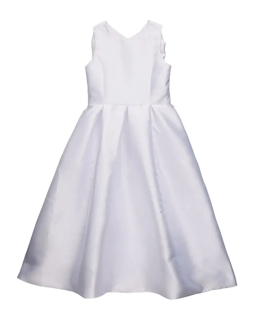 White Label by Zoe Girl 's Jackie Bow Dress, Size -12