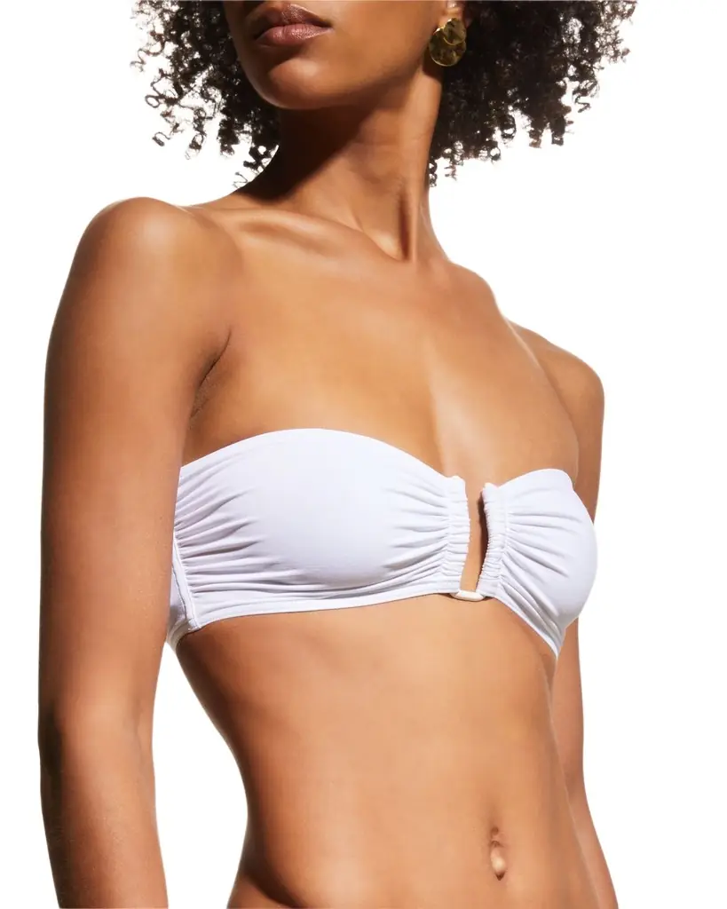 Eres Show Bandeau U-Hardware Bikini Top