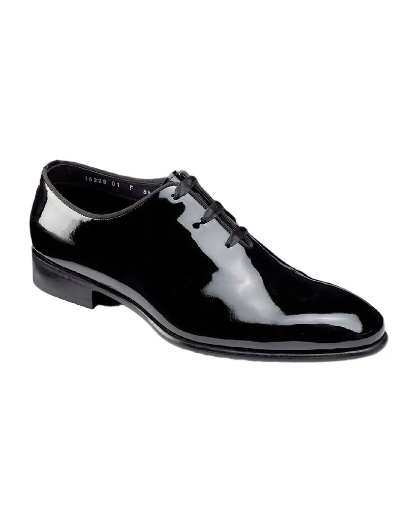 Santoni Men 's Padova Patent Leather Oxfords