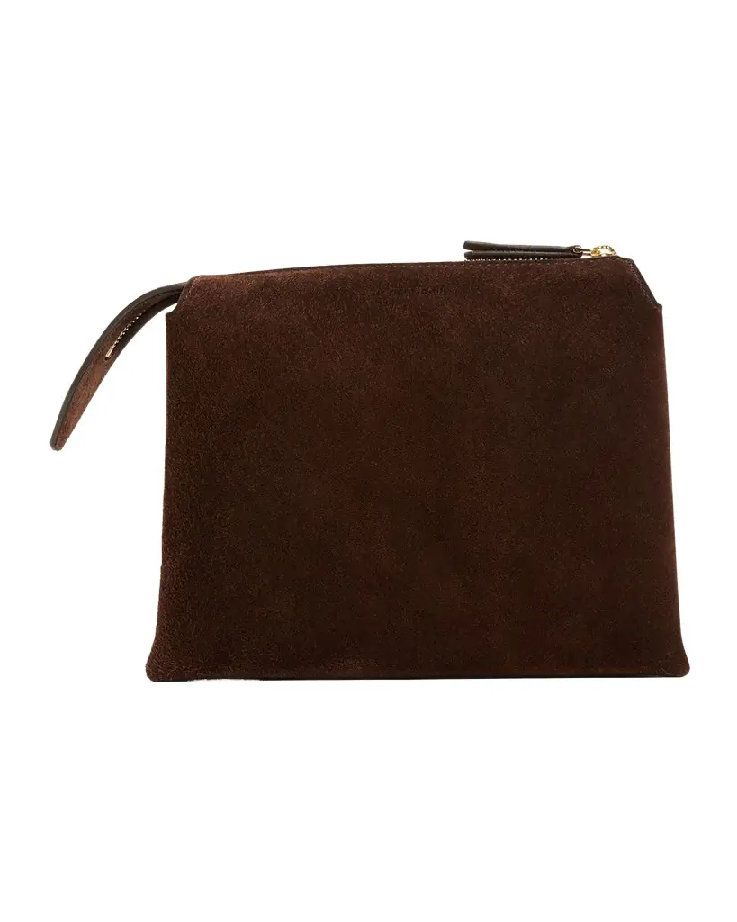 THE ROW Nu Twin Mini Crossbody in Suede