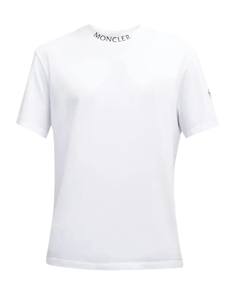 Moncler Men 's Logo-Neck T-Shirt