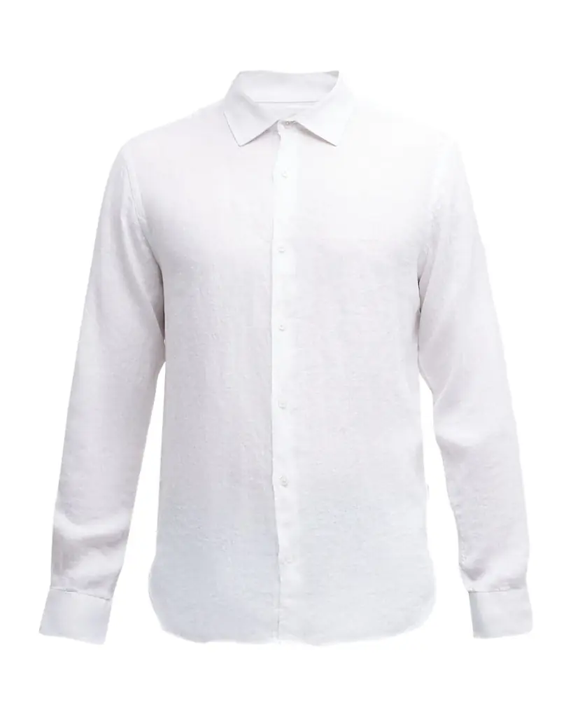 Orlebar Brown Men 's Giles Linen Sport Shirt