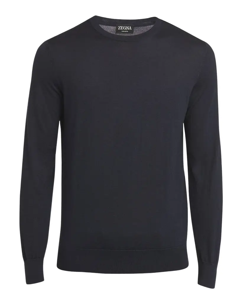 ZEGNA Men 's Cashmere Crewneck Sweater