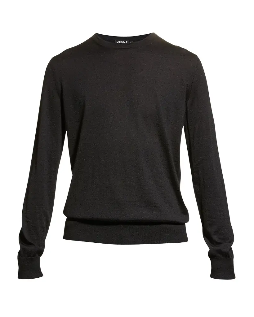 ZEGNA Men 's Cashmere Crewneck Sweater