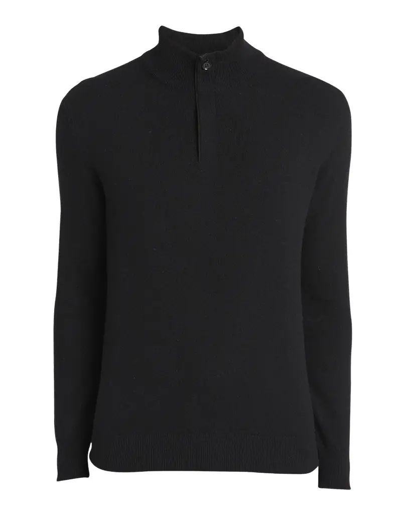 ZEGNA Men 's Cashmere Quarter-Zip Sweater