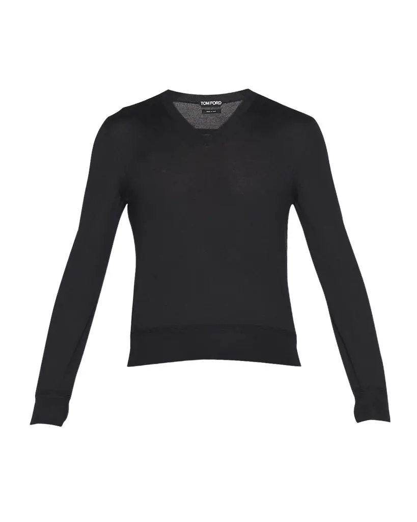 TOM FORD Men 's Cashmere V-Neck Sweater