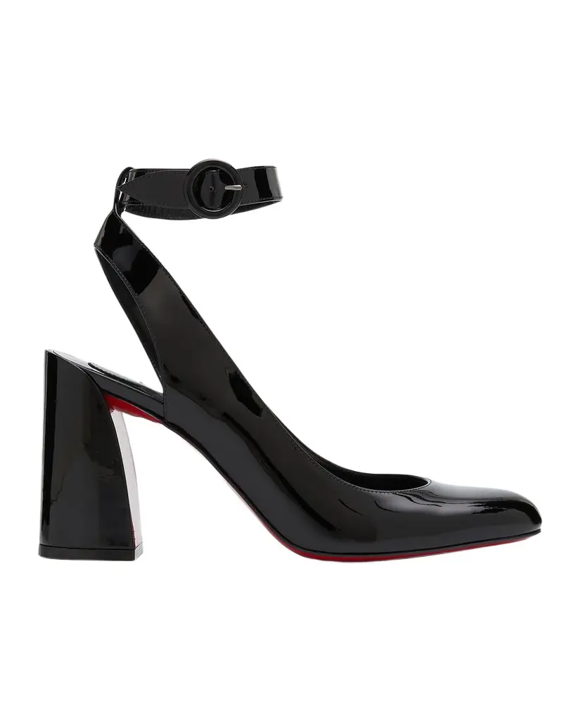 Christian Louboutin 85mm Miss Sab Patent Pumps
