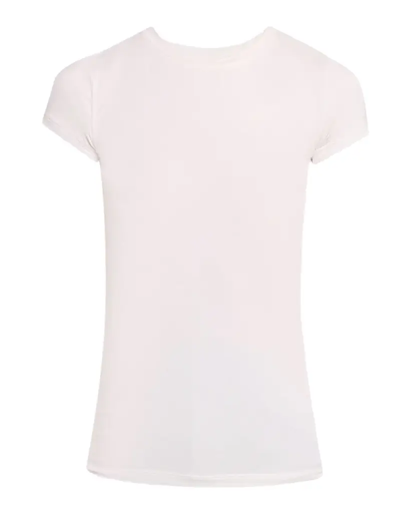 L 'Agence Ressi Ribbed Short-Sleeve Tee