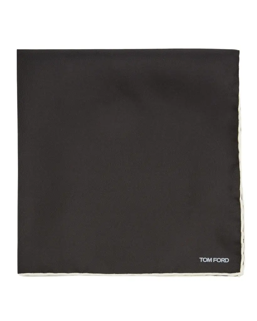 TOM FORD Men 's Silk Pocket Square